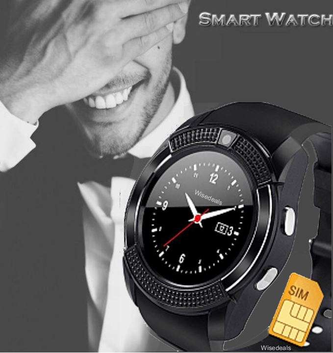 Professional Smart Watch Phone, SIM CARD, Bluetooth, Camera, Sleep Monitor, SD Card, Pedometer etc.