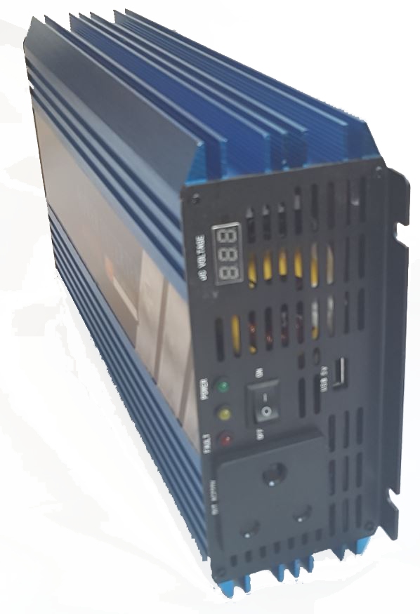 PURE SINE SOLAR Power Inverter 4000W Constant Power & 8000W Peak Power  Convert 12V DC to 220V AC