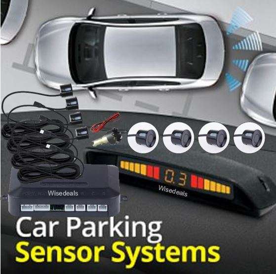 Wireless LED Display Radar Parking Sensor Kit