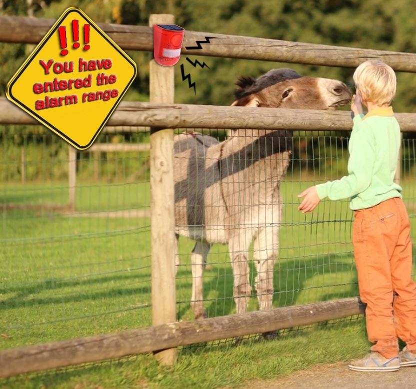 Waterproof Motion Sensor LED SOLAR ALARM LIGHT - Your all-in-one Security Necessity