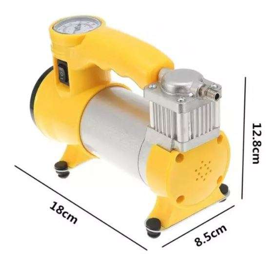 12V Heavy Duty 150 PSI Air Compressor with super bright Flashlight