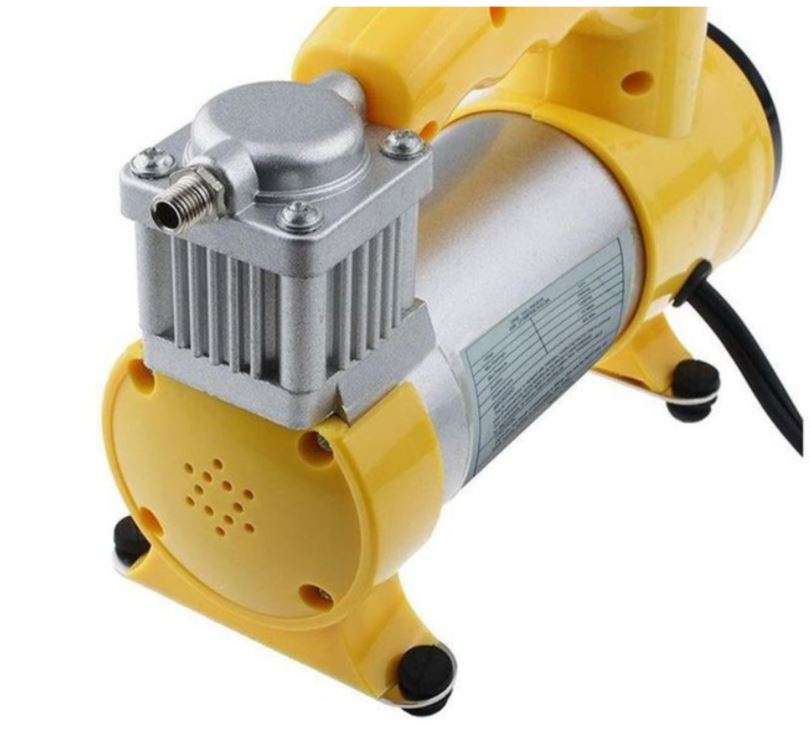 12V Heavy Duty 150 PSI Air Compressor with super bright Flashlight