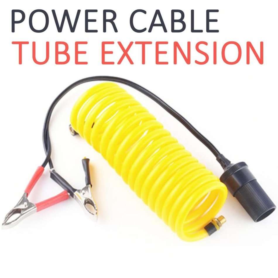 12V 4x4 Dual Cylinder Air Compressor compact with a Carry Case & Accessories