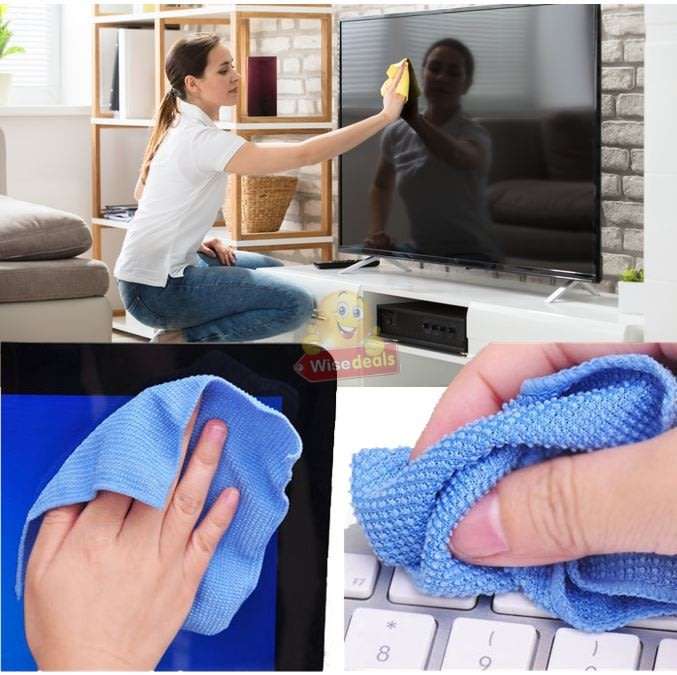 3 Piece LCD Screen Cleaning Kit for Phones, Tablets, Laptops, Computers, TVs etc.