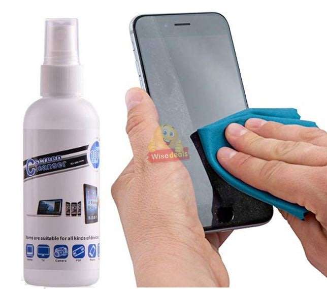 3 Piece LCD Screen Cleaning Kit for Phones, Tablets, Laptops, Computers, TVs etc.