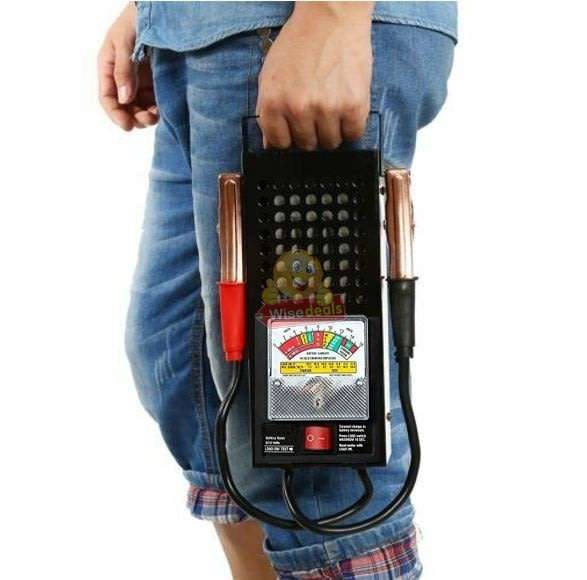 6V & 12V Battery Load Tester - Offers Complete Charging System Diagnosis