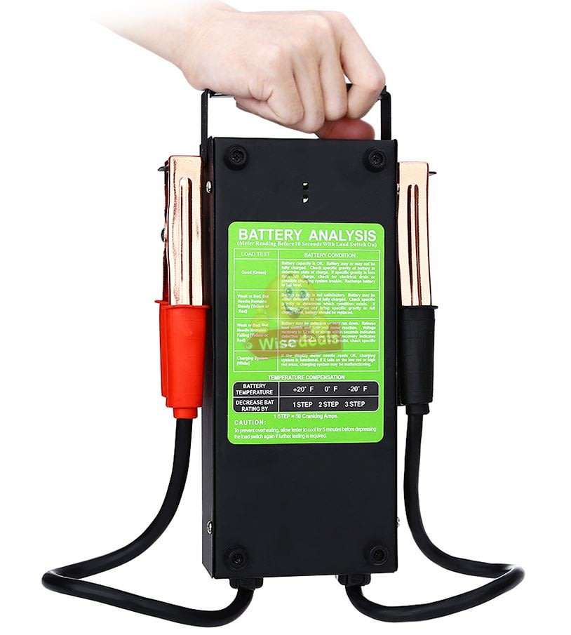 6V & 12V Battery Load Tester - Offers Complete Charging System Diagnosis