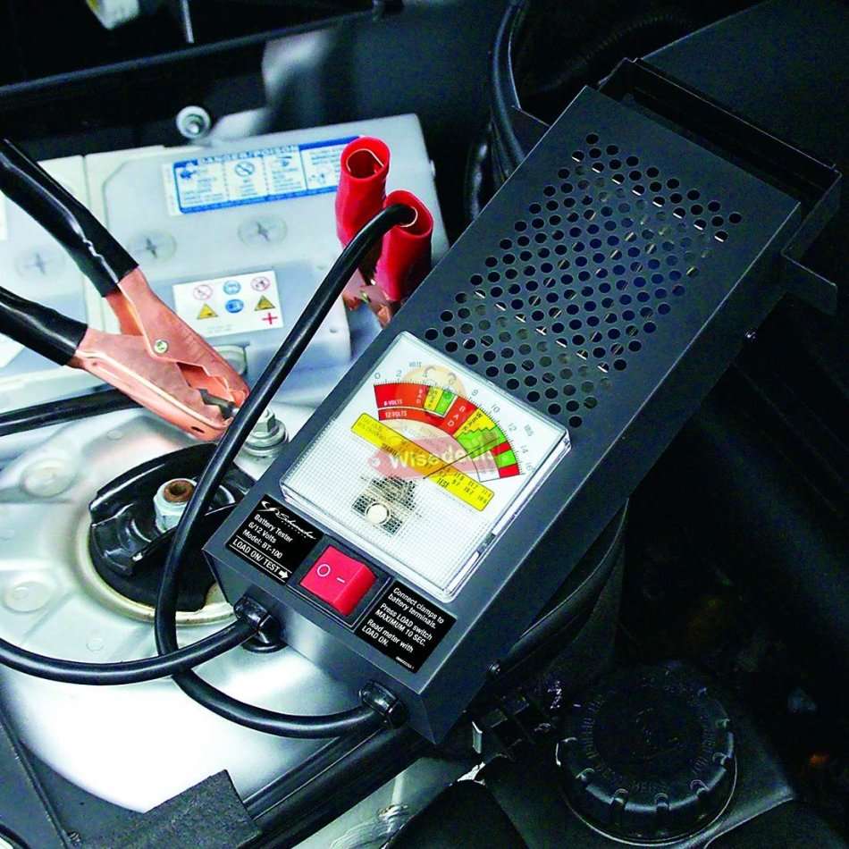 6V & 12V Battery Load Tester - Offers Complete Charging System Diagnosis