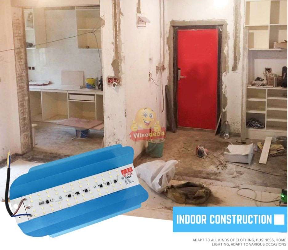 50W LED Lodine Tungsten Flood Light - Long Lifespan, High CRI, Energy Saving & Low Power Consumption