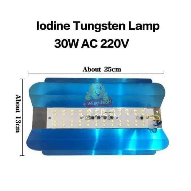 30W LED Lodine Tungsten Flood Light - Long Lifespan, High CRI, Energy Saving & Low Power Consumption