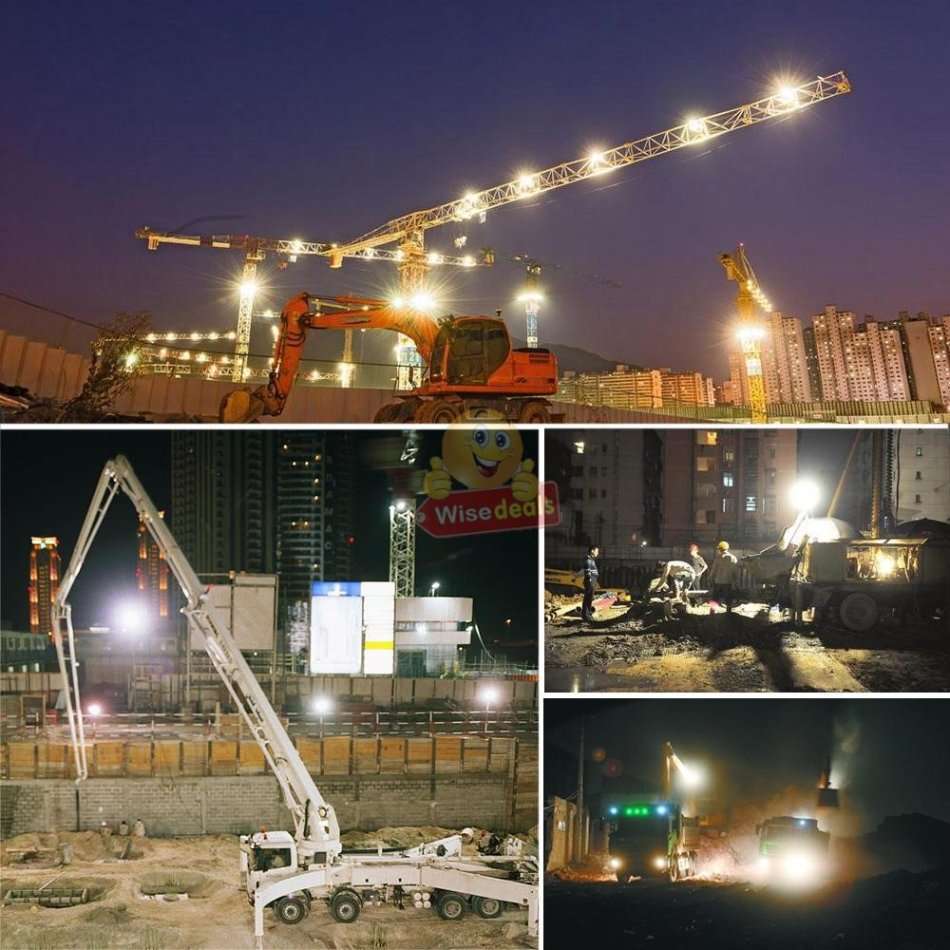 50W LED Lodine Tungsten Flood Light - Long Lifespan, High CRI, Energy Saving & Low Power Consumption