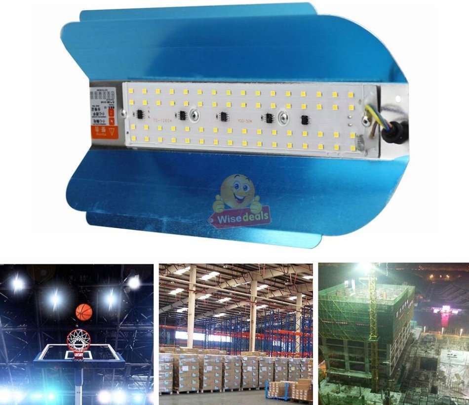 50W LED Lodine Tungsten Flood Light - Long Lifespan, High CRI, Energy Saving & Low Power Consumption