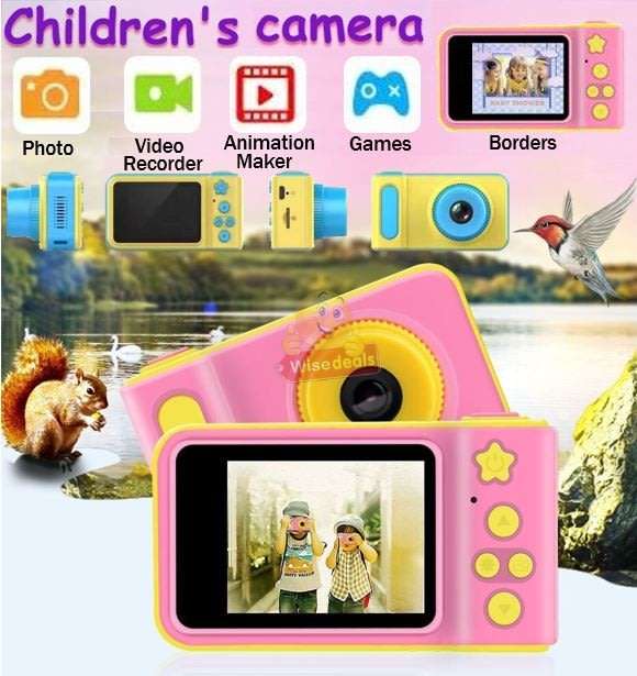 2" Kids Digital Camera  Take photos, Record Videos, Build in Microphone, Rechargeable etc