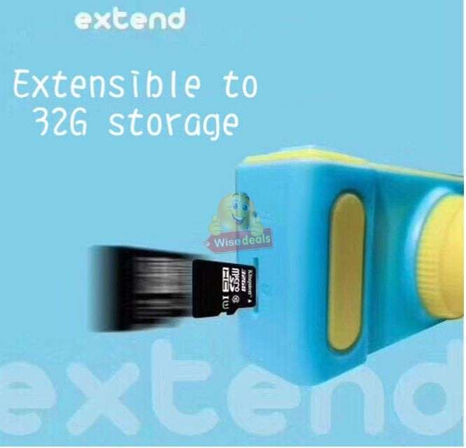 2" Kids Digital Camera  Take photos, Record Videos, Build in Microphone, Rechargeable etc