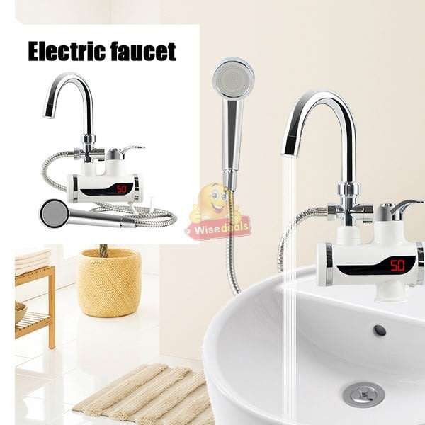 Electric Hot & Cold Water Shower Faucet,- Replace your Geyser & Save huge on Your Electricity Bill