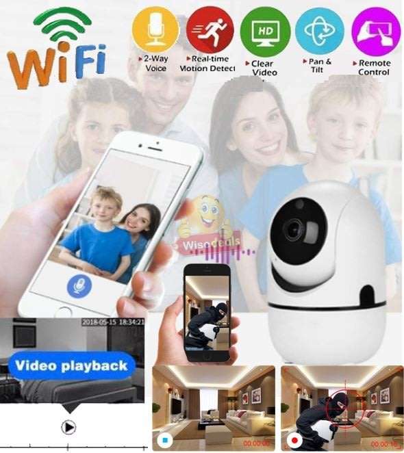 1080P WI-FI Night Vision IP Camera, Motion Detection, Two-way Communication and more