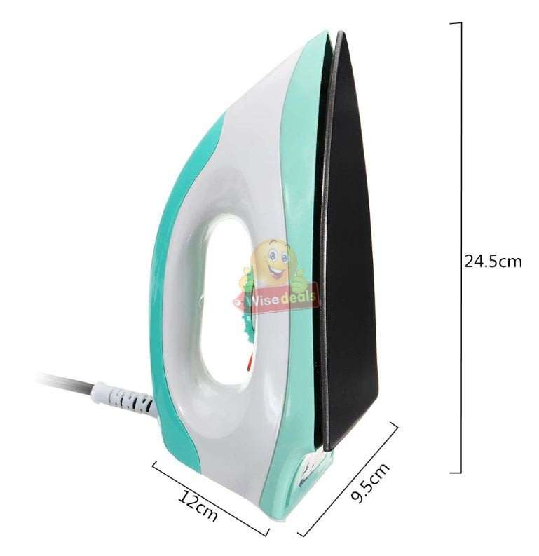 12V Non-Stick Electric Iron - Ideal For Camping or Power Outage