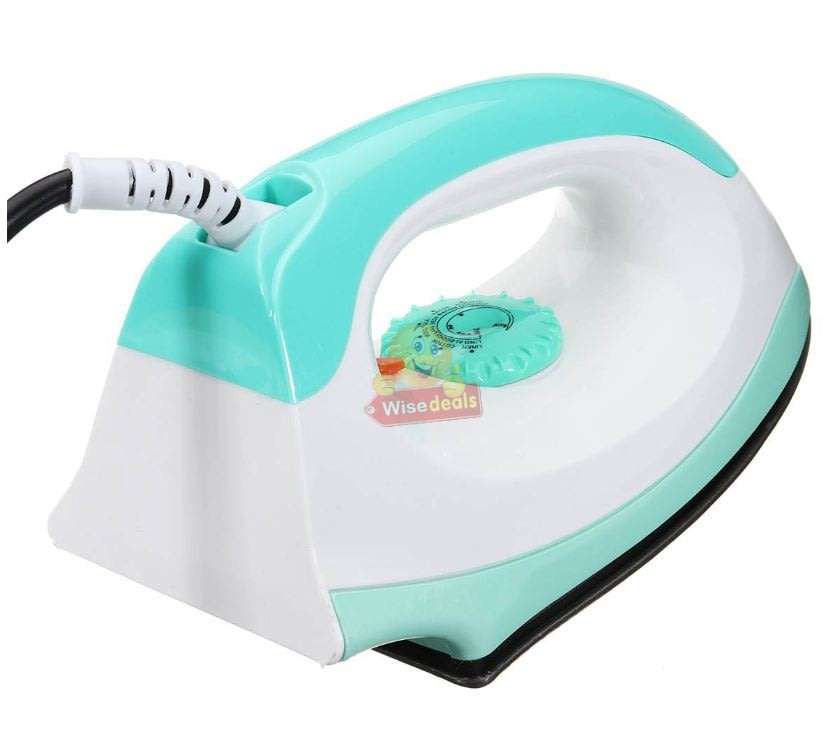 12V Non-Stick Electric Iron - Ideal For Camping or Power Outage