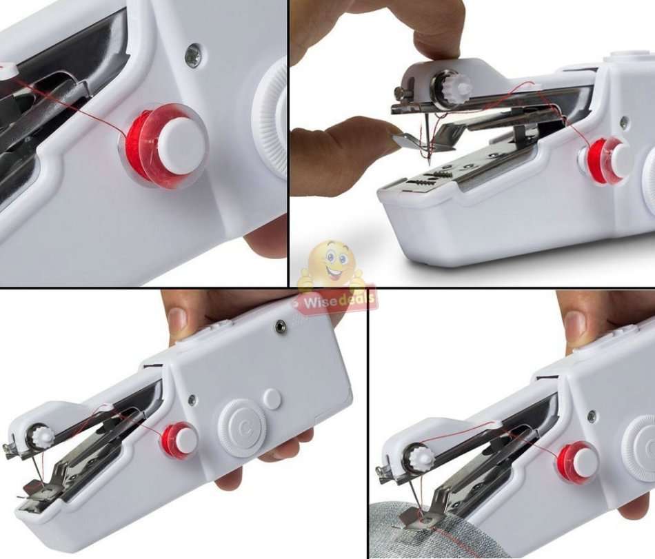 Portable Handy Stitch Electric Sewing Machine for Repairs On-the-Spot