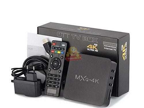 MXQ-4K Android 7.1 Smart TV Box Already Pre-loaded 2GB RAM & 16GB Memory