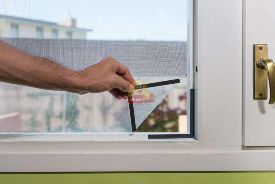 DIY Magnetic Mosquito & Insect Screening Net Kit 150 x 180cm, Easy to Install and to Remove