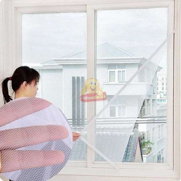 DIY Magnetic Mosquito & Insect Screening Net Kit 150 x 180cm, Easy to Install and to Remove