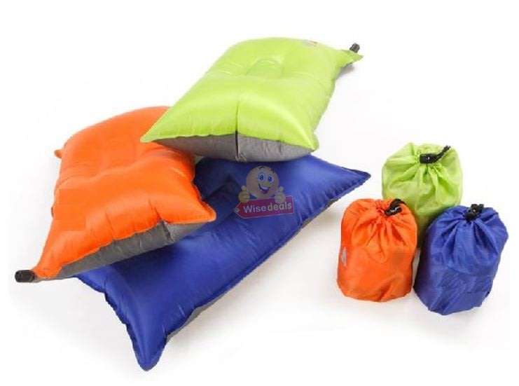 Ultralight & Comfortable Self Inflatable Pillow in a Bag - 3 Colours Available