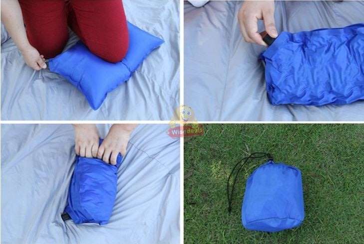 Ultralight & Comfortable Self Inflatable Pillow in a Bag - 3 Colours Available