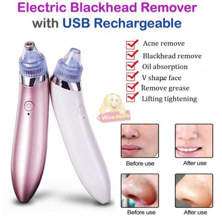 Electric Vacuum Blackhead Remover, Lift skin Elasticity and Make the Skin Tighten, More Radiant