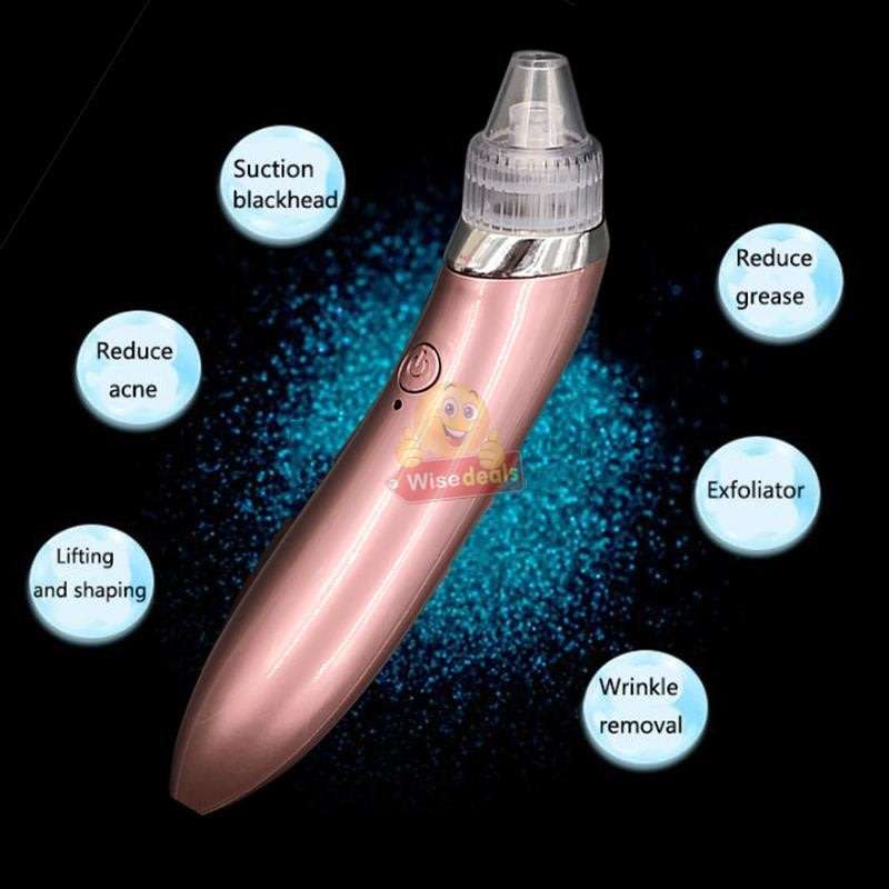 Electric Vacuum Blackhead Remover, Lift skin Elasticity and Make the Skin Tighten, More Radiant