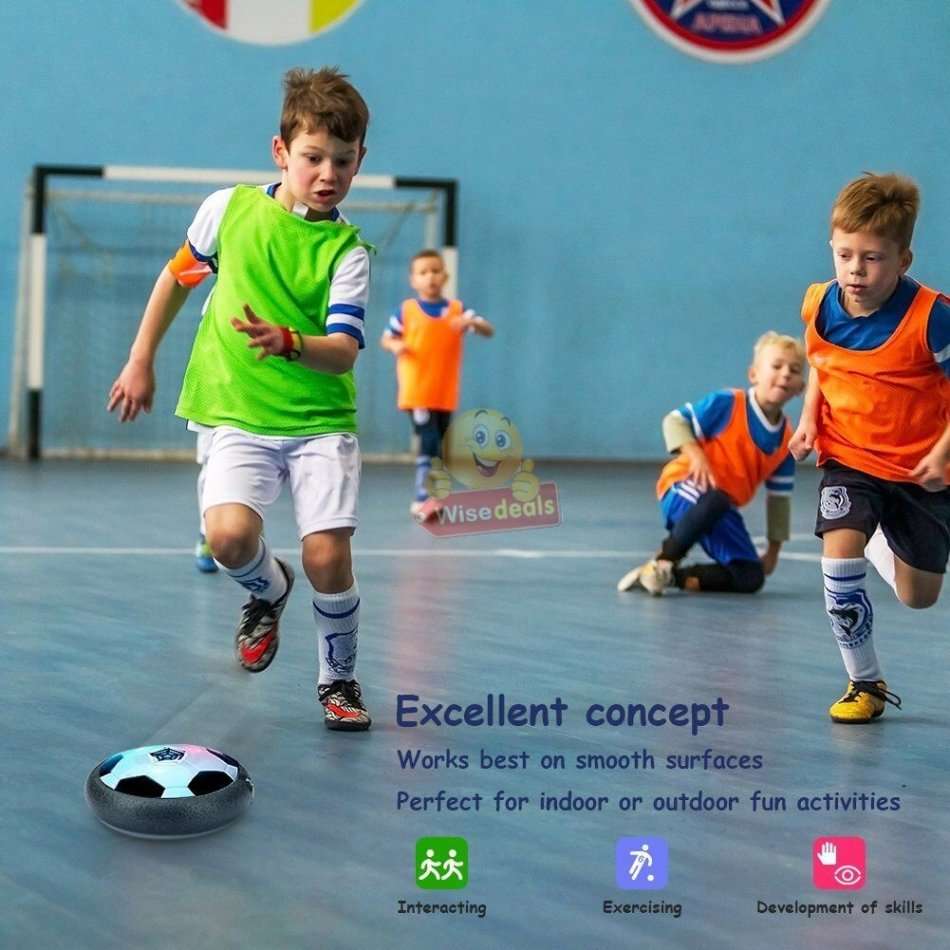 The Amazing Electric Air Suspension Football with Colourful LED Lights & Music