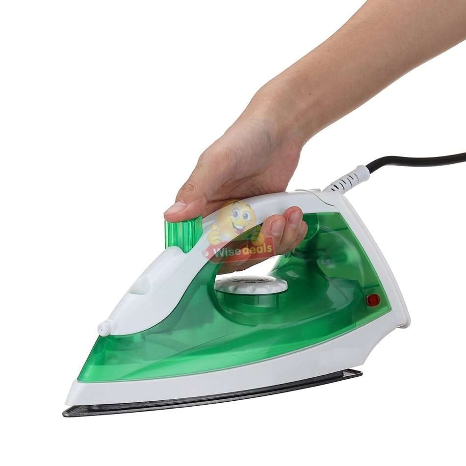 12V Non-Stick Electric STEAM IRON - Ideal For Camping or Power Outage