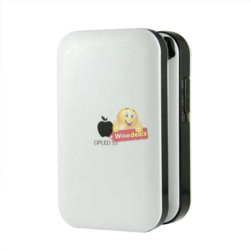 COB LED Rechargeable Folding Lamp with Sensitive Touch Brightness Control & Power Bank Phone Charger