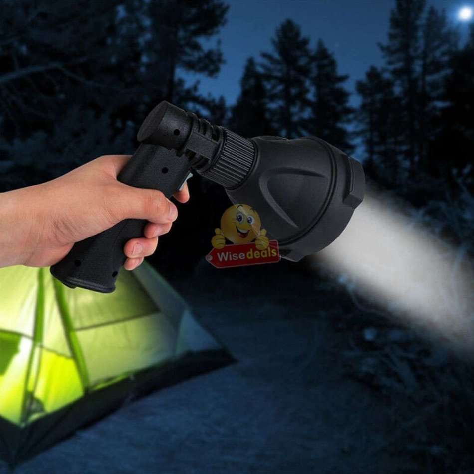 Super Far Distance 4000mAh LED Pistol Light, 3 Lighting Modes, USB Interface, Mobile Power Bank