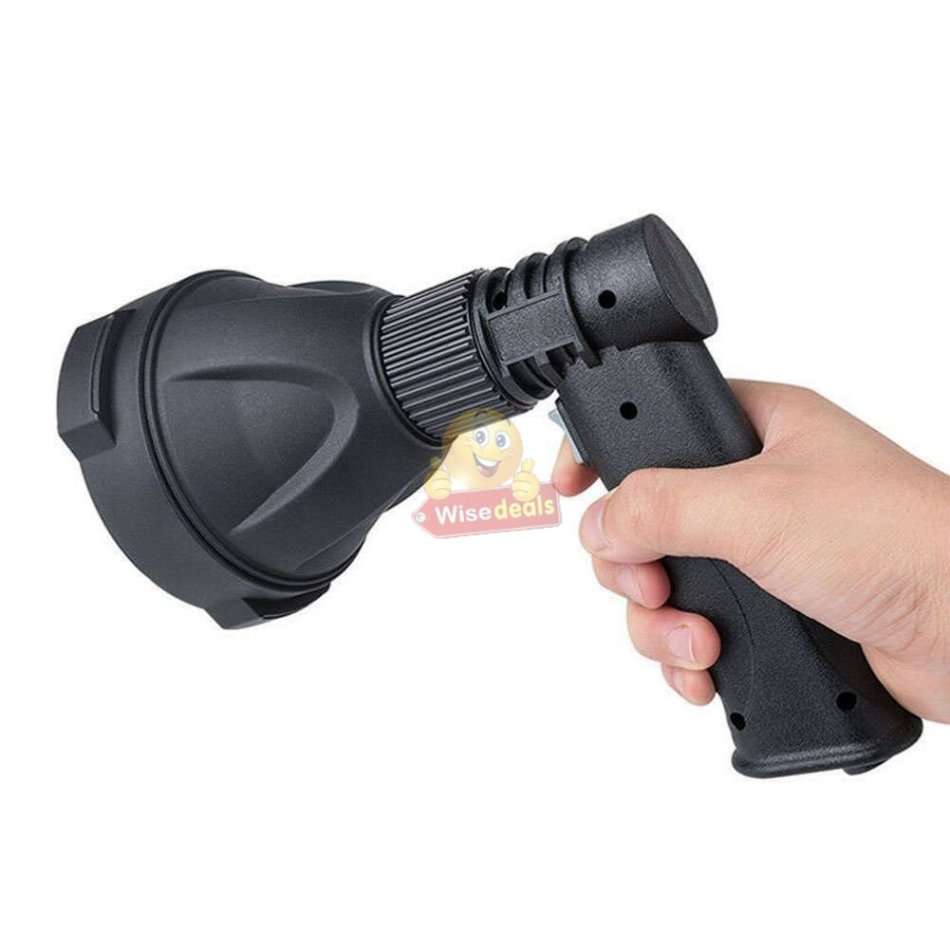 Super Far Distance 4000mAh LED Pistol Light, 3 Lighting Modes, USB Interface, Mobile Power Bank