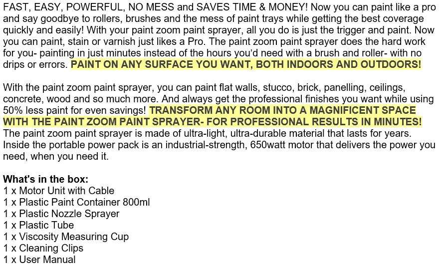 Paint Like a Pro with Paint Zoom  Fast, Easy, Powerful, No Mess and Saves Time & Money