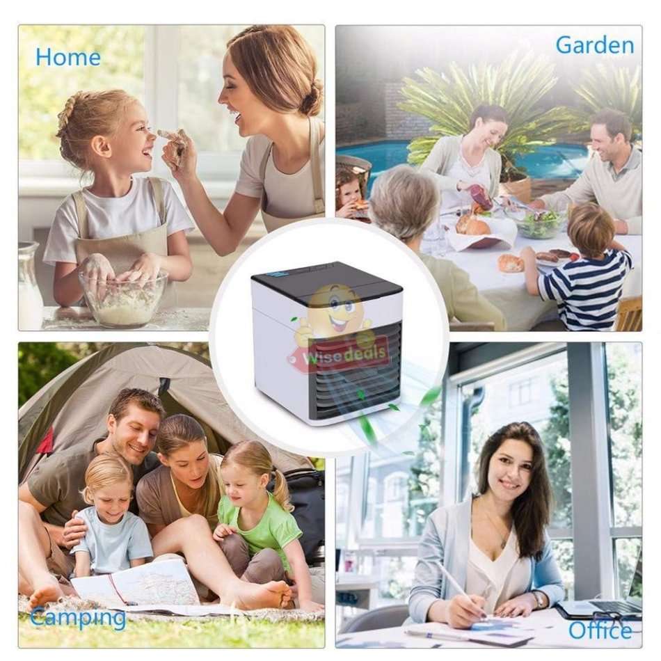 5-in-1 Artic Storm Ultra Air Cooler, Purifier, Humidifier & Different Colours of Lights