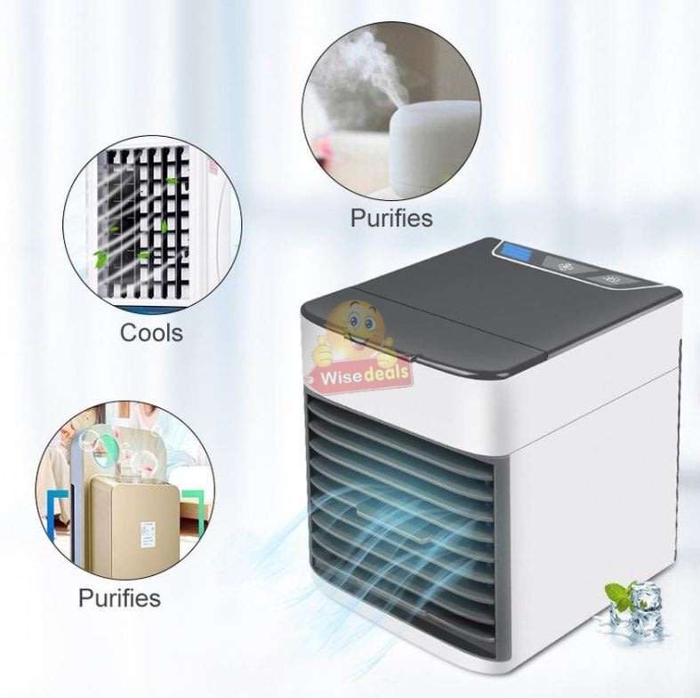 5-in-1 Artic Storm Ultra Air Cooler, Purifier, Humidifier & Different Colours of Lights