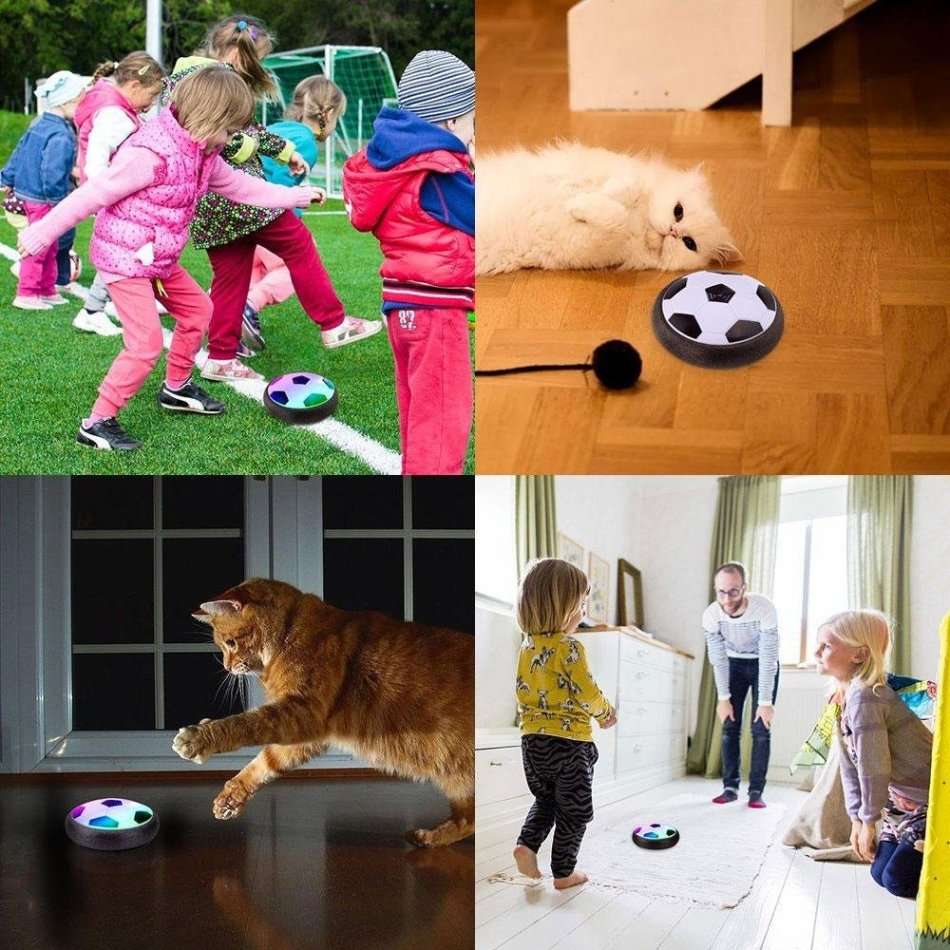 The Amazing Electric Air Suspension Football with Colourful LED Lights & Music