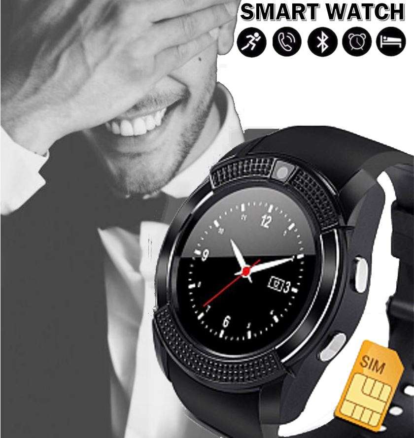 Professional Smart Watch Phone, SIM CARD, Bluetooth, Camera, Sleep Monitor, SD Card, Pedometer etc.