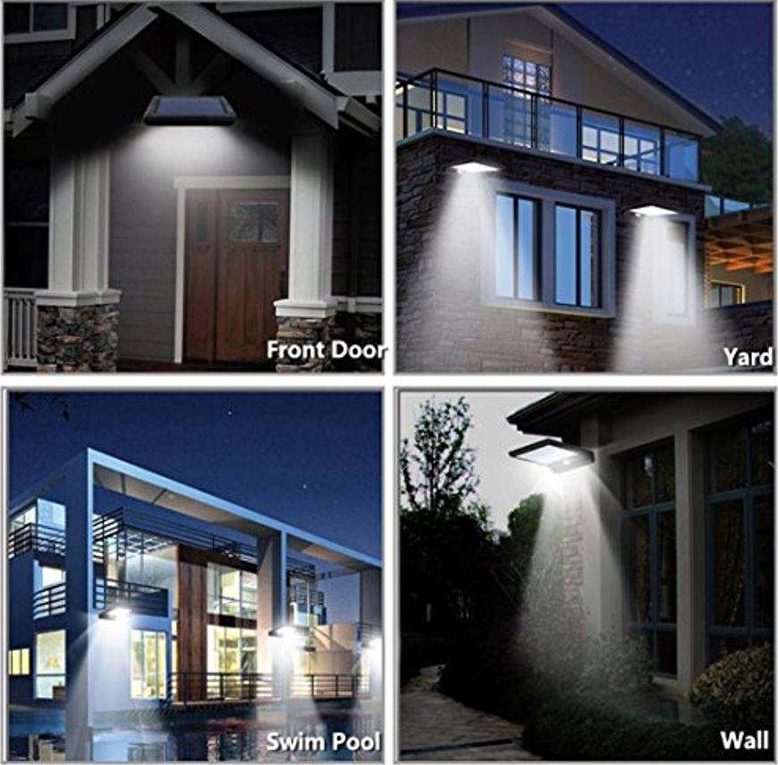 LED SOLAR Street Light, 20W, PIR, Motion Sensor, Waterproof with 3 Lighting Modes