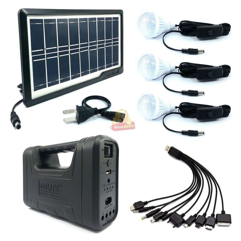 SOLAR Home Lightening Kit - SAY GOODBUY TO THE DARK TIMES!!!