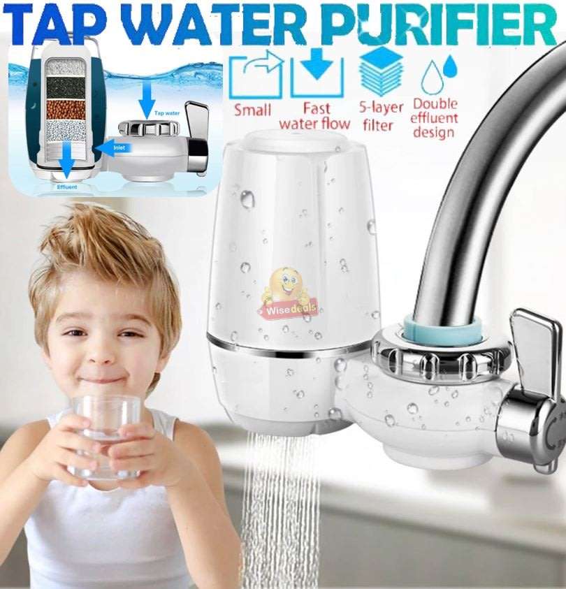7-Layer Deep Filtration Water Purifier Faucet Kit for Clean Healthy Tap Water