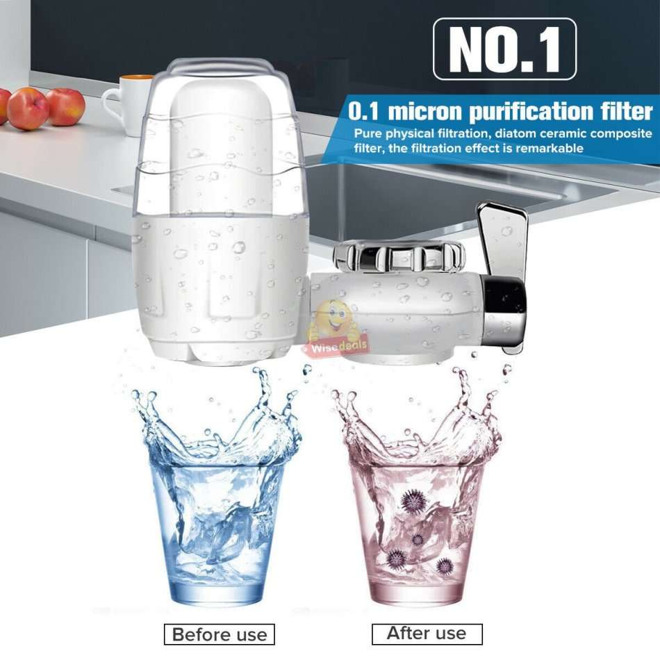 7-Layer Deep Filtration Water Purifier Faucet Kit for Clean Healthy Tap Water
