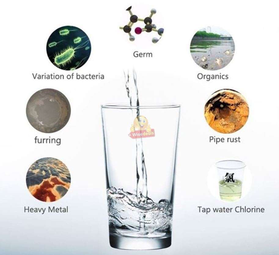 7-Layer Deep Filtration Water Purifier Faucet Kit for Clean Healthy Tap Water