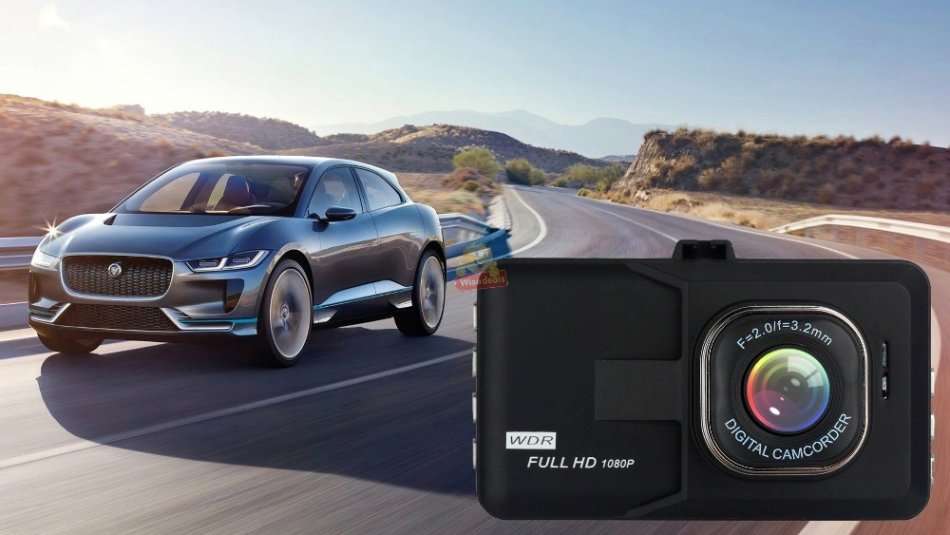 3 Inch HD Car Camera & Recorder with G-Sensor, Loop Recording, Motion Detection etc.