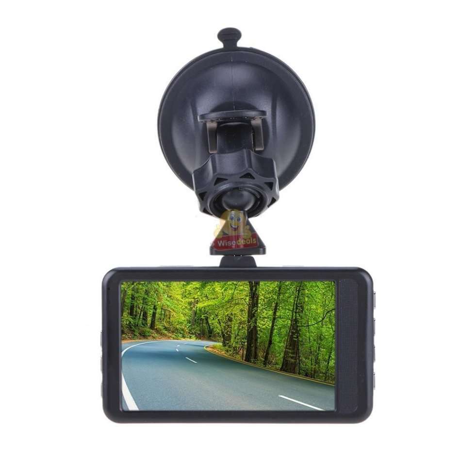 3 Inch HD Car Camera & Recorder with G-Sensor, Loop Recording, Motion Detection etc.