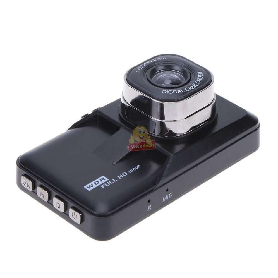 3 Inch HD Car Camera & Recorder with G-Sensor, Loop Recording, Motion Detection etc.