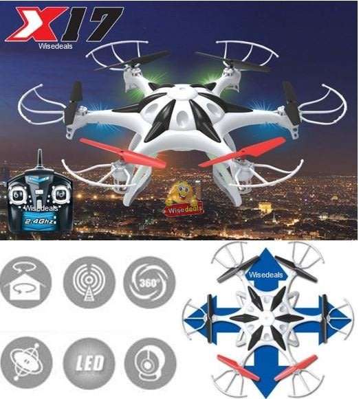 X17 Space Explorer Remote Control Drone 2.4GHz 4.5CH with an Awesome 50cm Wingspan