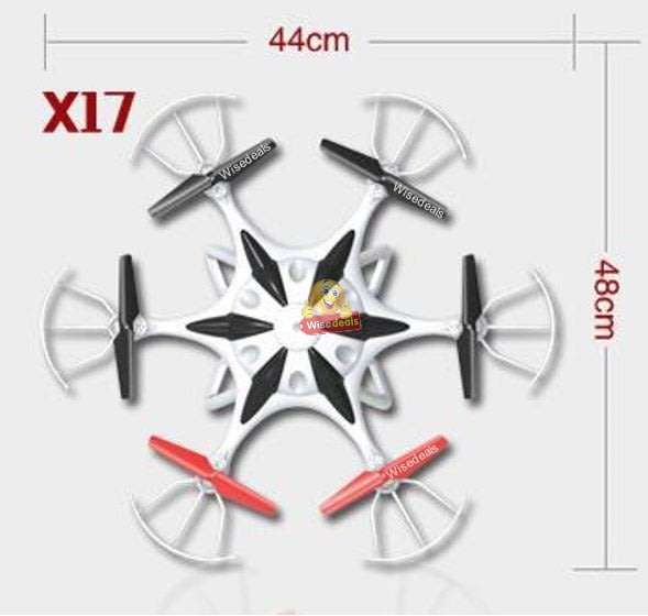 X17 Space Explorer Remote Control Drone 2.4GHz 4.5CH with an Awesome 50cm Wingspan